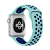 Ремешок спортивный Dot Style для Apple Watch (38mm) Голубой/Синий