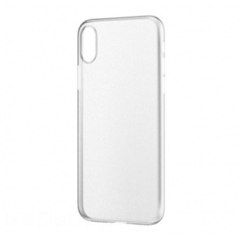 Чехол силиконовый тонкий  для Iphone XR, прозрачный