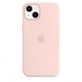 Чехол для iPhone 13 Silicone case Розовый
