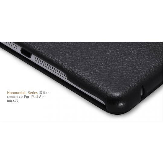 Кожаный чехол iCarer Honourable (черный) для iPad Air