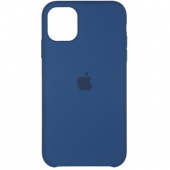 Чехол Silicone Case для iPhone 12/12 Pro Темно-синий