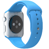 Ремешок силиконовый Special Case для Apple Watch 4 / 3 / 2 / 1 (42мм) Синий S/M/L