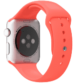 Ремешок силиконовый Special Case для Apple Watch 4 / 3 / 2 / 1 42мм Розовый S/M/L