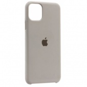Чехол Silicone Case для iPhone 12/12 Pro Светло-серый