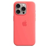 Чехол Silicone Case MagSafe для iPhone 15 Pro Max Гуава