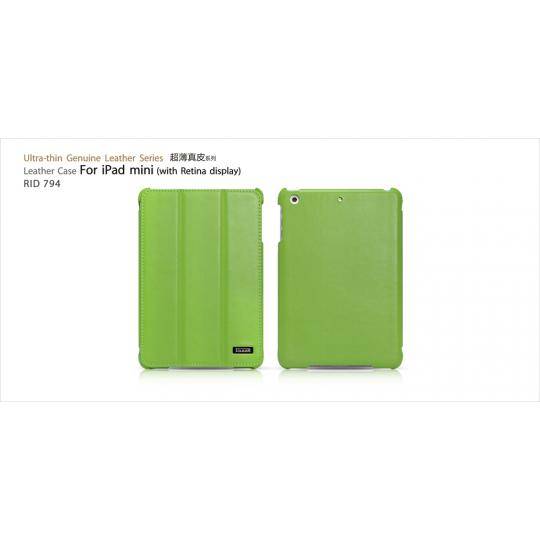 Чехол iCarer Ultra-thin Genuine (зеленый) для iPad mini Retina