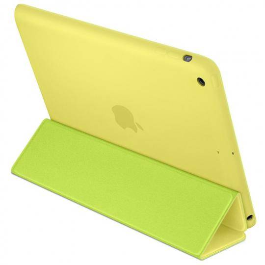 Кожаный чехол Smart Case (желтый) для iPad Air