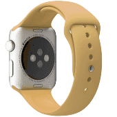 Ремешок силиконовый Special Case для Apple Watch 4 / 3 / 2 / 1 (42мм) Ореховый S/M/L