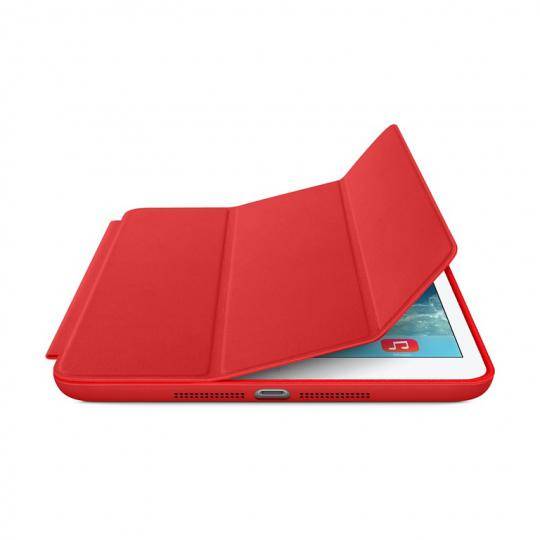 Кожаный чехол Smart Case (красный) для Apple iPad mini 3 / mini 2 Retina