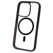 Чехол Gurdini Shockproof MagSafe для iPhone 15 Pro Черный