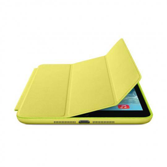 Кожаный чехол Smart Case (желтый) для Apple iPad mini 3 / mini 2 Retina