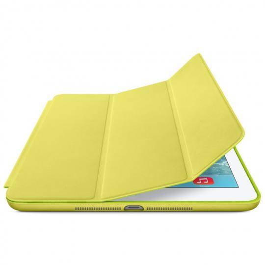 Кожаный чехол Smart Case (желтый) для iPad Air