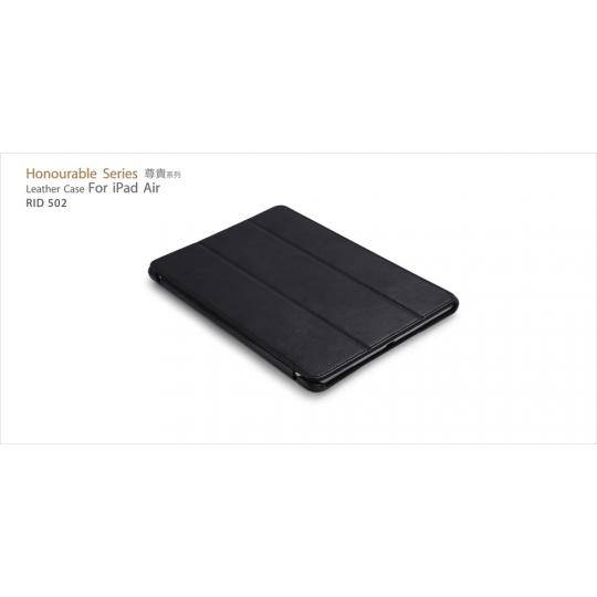 Кожаный чехол iCarer Honourable (черный) для iPad Air