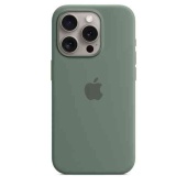 Чехол Silicone Case MagSafe для iPhone 15 Pro Max Кипарис