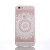 Прозрачный чехол для iPhone 7 с узором Белые цветы