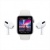 Apple Watch SE, 44 мм, корпус из алюминия серебристого цвета, спортивный ремешок