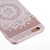 Прозрачный чехол для iPhone 7 с узором Белые цветы