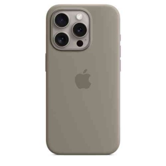 Чехол Silicone Case MagSafe для iPhone 15 Pro Max Глина