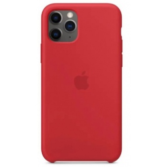 Чехол Silicone Case для iPhone 12/12 Pro Вишневый