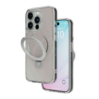 Чехол Levelo Verona Case для iPhone 15 Pro Прозрачный