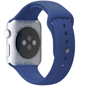 Ремешок силиконовый Special Case для Apple Watch 4 / 3 / 2 / 1 (42мм) Кобальт S/M/L